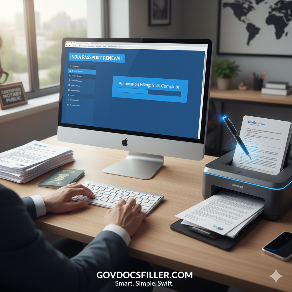 India Passport Renewal GovDocsFiller