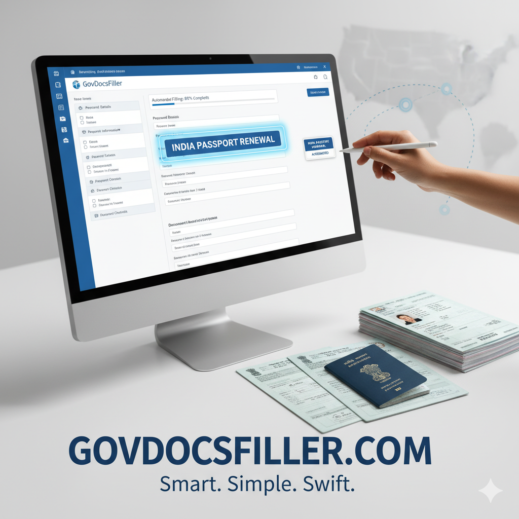 Indian Passport Renewal GovDocsFiller
